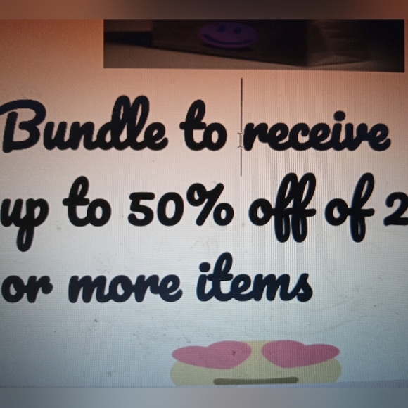 Other - 😍Bundle to receive up to 50% off of 2 or more items😍